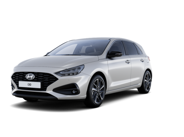 Nová i30 Hatchback - Smart (dříve Comfort) - 1,5i Benzín 71 kW 6st. manuální - Černý - Shimmering Silver Metallic