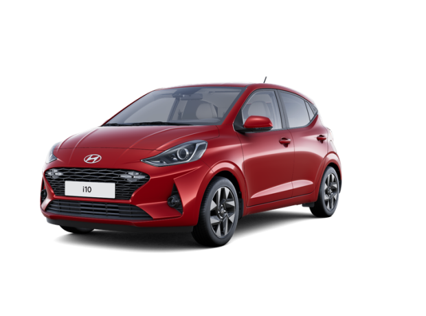 Nová i10 - Smart - 1,0i Benzín 46 kW 5st. manuální - Černý - Dragon Red Pearl