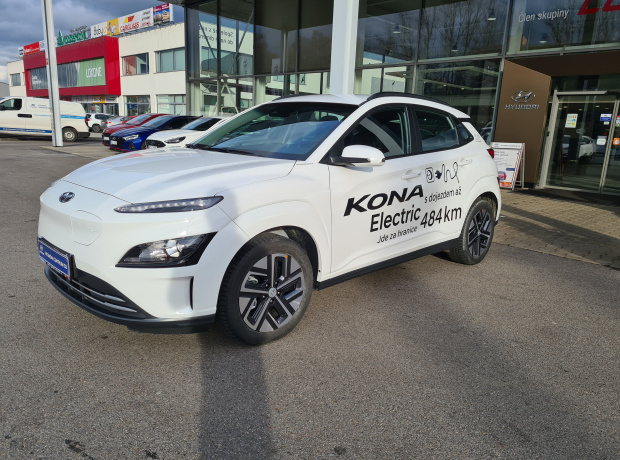 KONA Electric - SMART - POWER 64 kWh - Černý - Atlas White Solid