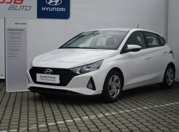 i20 - COMFORT - 1,0 T-GDI 74 kW DCT - Černý - Atlas White Solid