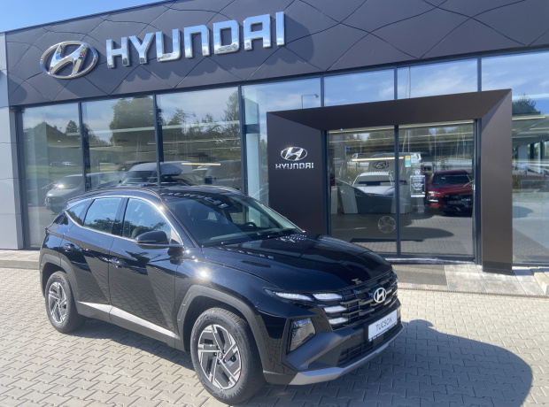 Nový TUCSON - SMART - 1,6 T-GDI MHEV 4×2 118 kW DCT - Černý - Abyss Black Pearl