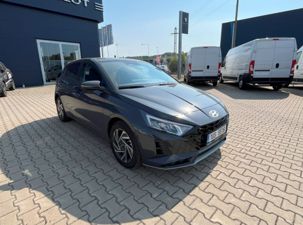 i20-2023 - SMART CLIMATE - 1,0 T-GDI 74 kW 6st. manuální - Černý - Aurora Gray Pearl