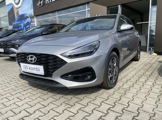 Nová i30 Kombi - COMFORT - 1,0 T-GDI 74 kW MT - Černý - Shimmering Silver Metallic