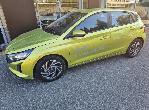 i20-2023 - WAVE - 1,2 DPI 58 kW 5 st. manuální - Černý - Lucid Lime Metallic