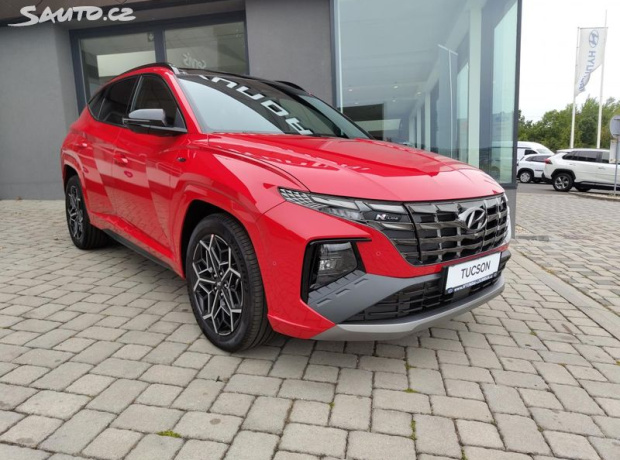 TUCSON Plug-in Hybrid - N LINE STYLE PREMIUM - 1,6 T-GDI PHEV 4x4 AT - Černý - Engine Red Solid