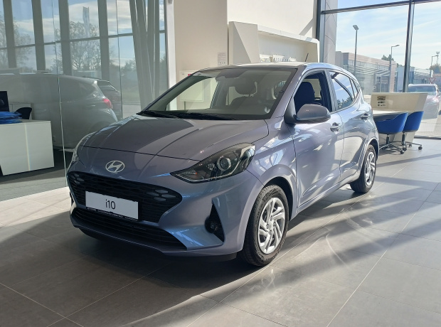 Nová i10 - Smart - 1,0i Benzín 46 kW 5st. manuální - Černý - Meta Blue Pearl