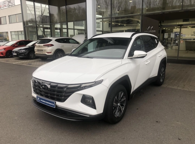 TUCSON - Smart - 1,6 T-GDI Benzín 110 kW 6st. manuální - Černý - Atlas White