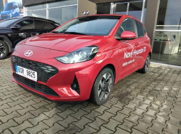 Nová i10 - Smart - 1,2i Benzín 58 kW 5st. manuální - Černý - Dragon Red Pearl