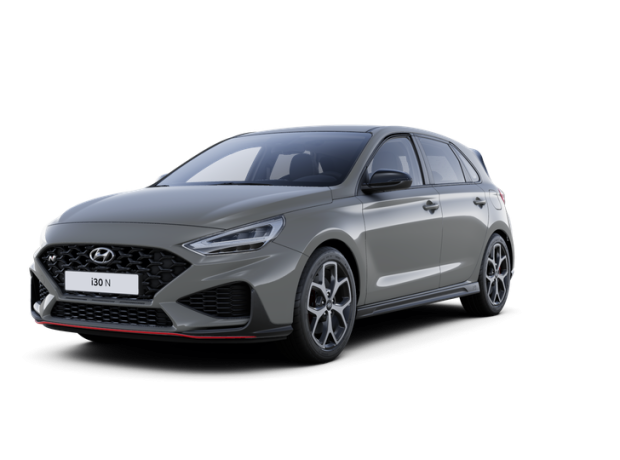 i30 Hatchback - N LINE PE - 1,5 T-GDI 117 kW iMT MHEV - Černý - Shadow Gray