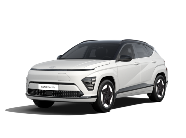 KONA Electric 2023 - CZECH EDITION - 160 kW / 2WD / 65,4 kWh - Černý - Serenity white Pearl / Abyss Black Pearl